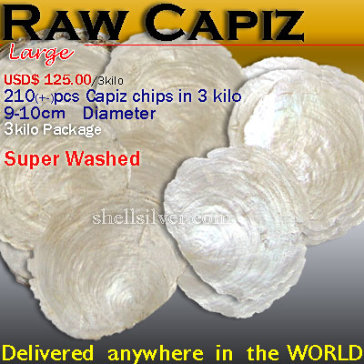 Capiz RawL Delivered anywhere in the world